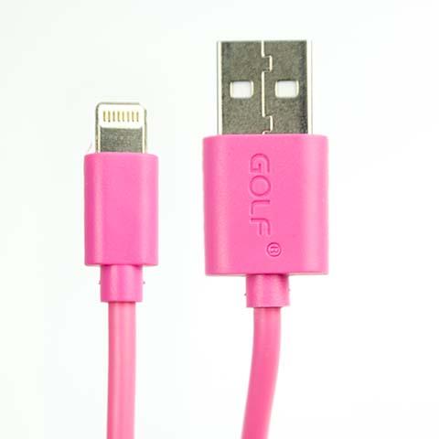 Cáp USB hiệu Golf (Cable Golf-IP6) hồng